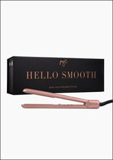 Far Infrared styler - Tourmaline-infused ceramic plates Rose Gold